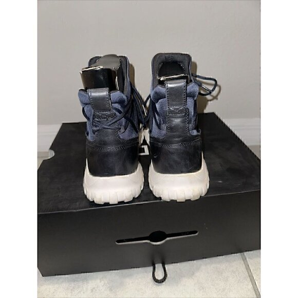Aldo Men's Black and Blue Sneakers - Picture 6 of 7